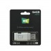 64Гб накопитель USB2.0 More Choice MF64 белая#2177033