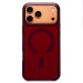 Чехол-накладка PC Clear Case SafeMag для "Apple iPhone 17 Pro Max/18 Pro Max" (burgundy)(246242)#2180791