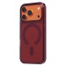 Чехол-накладка PC Clear Case SafeMag для "Apple iPhone 17 Pro/18 Pro" (burgundy) (246240)#2180797
