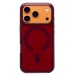 Чехол-накладка PC Clear Case SafeMag для "Apple iPhone 17 Pro/18 Pro" (burgundy) (246240)#2180796