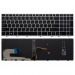 Клавиатура HP zBook 15u G5 серебро с рамкой (OEM без трекпоинта)#2179483