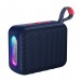 Портативная колонка BOROFONE BR106 (Bluetooth/USB/TF/LED подсветка/8Вт) синяя#2182595
