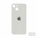 Задняя крышка (стекло) Узкий вырез iPhone 13 Mini (White)#2182262
