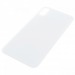 Задняя крышка для iPhone X (белый) с широким отверстием, ориг#2182577