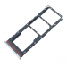 Держатель сим для Tecno Spark 8C (KG5n)/Spark Go (2022) (KG5m)(серебро)#2184330