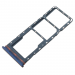 Держатель сим для Tecno Spark 8C (KG5n)/Spark Go (2022) (KG5m)(синий)#2184333