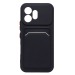 Чехол-накладка - SC337 с картхолдером для "Honor 600" (black) (246218)#2184642