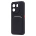 Чехол-накладка - SC337 с картхолдером для "Honor X6e 4G" (black) (246213)#2184638