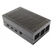 Одноплатные компьютеры NONAME Raspberry Pi 4B корпусалюминиевый черный 94x60,5x32мм#2186666