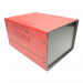 Корпуса стальные Bahar BDA 40005-A5(W195) Корпус стальнойнастольный красный 150x110x195мм#2186492