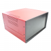 Корпуса стальные Bahar BDA 40008-A5(W195) Корпус стальнойнастольный красный 220x120x195мм#2186476
