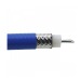 Коаксиальные кабели NONAME Коаксиальный кабель RG-401SСu/Cu+Sn, PTFE/FEP, 70%, 50 Ом, 19ГГц, синий 1м [SFX-50-5]#2186048