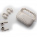 Наушники i24 TWS (Bluetooth) + микрофон (светло-бежевый)#2188770
