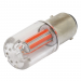 Автосвет NONAME Лампа автомобильная светодиодная BA15d/1157P21/5W 12В LED 6SMD (красный)#2194960