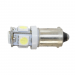 Автосвет NONAME Лампа автомобильная светодиодная BA9s T4W 12В5SMD 5050 (белый)#2194981