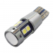 Автосвет NONAME Лампа автомобильная светодиодная T10 W5W 12Вбелый LED 10SMD, 1шт#2195048