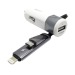 ЗУ Автомобильное Remax RCC102 Fast8 USB/lightning/5V/3.4A (silver) (74743)#2195152