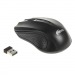 Мышь беспроводная RITMIX RMW-555, чёрный, USB-Dongle. Разрешение: 1000 dpi. Кнопок: 2 + колесо кнопк#161020