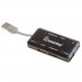 Хаб + Картридер Smartbuy Combo черный (SBRH-750-K) (1/5)#2141946