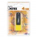 Флеш-накопитель USB 4GB Mirex CITY жёлтый (ecopack)#964939