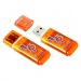Флеш-накопитель USB 16Gb Smart Buy Glossy (orange)#699605