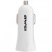 Адаптер Автомобильный USB Awei C-300 5В, 2.4A, 2USB (white)#146922