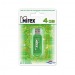 Флеш-накопитель USB 4GB Mirex ELF зеленый (ecopack)#115994