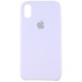 Чехол-накладка - Soft Touch для Apple iPhone X/XS (pastel purple)#333399